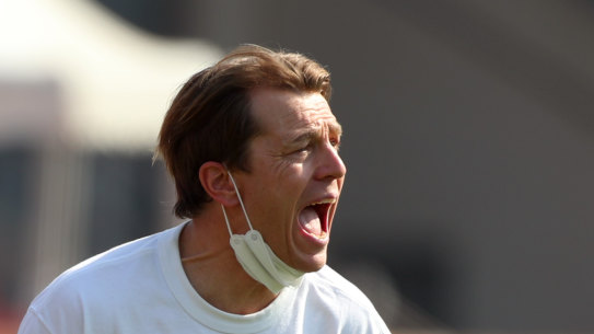 Under fire: Tony Gustavsson has attracted widespread criticism for the Matildas failed Asian Cup campaign.