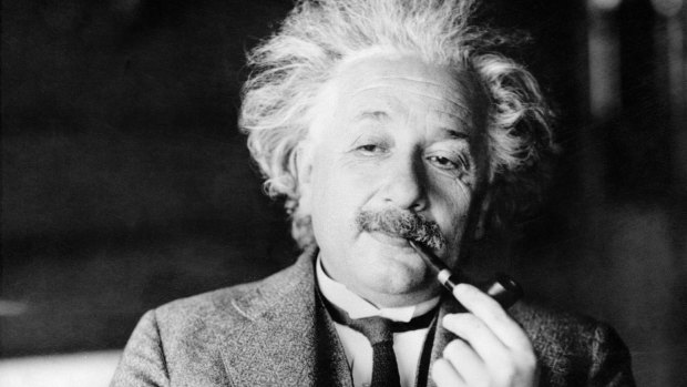 Nobel physicist Albert Einstein.