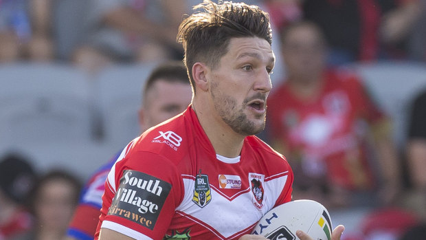 On fire: Gareth Widdop has hit top form for the Dragons this season.