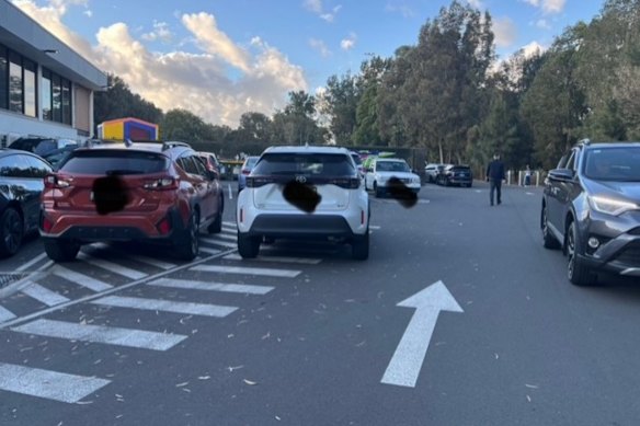 Residents have supplied Canada Bay Council with photos showing existing traffic numbers outside the venue.