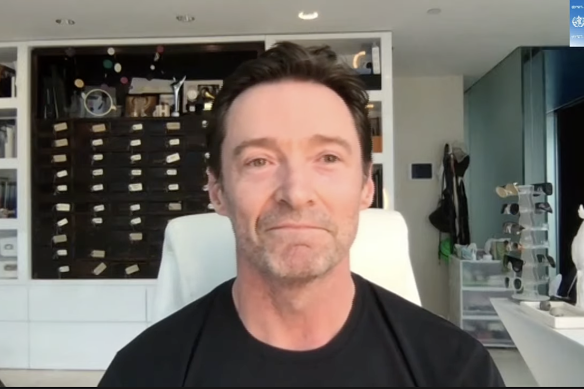 Hugh Jackman joined the Global Citizen campaign to “end COVID-19 and kickstart a global recovery”.