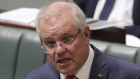 Scott Morrison during Question Time on Thursday.