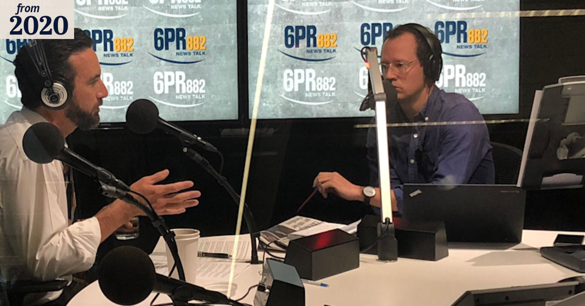 6PR's Parker a pandemic go-to in first radio ratings survey since April