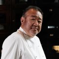 Chef Tetsuya Wakuda at his Tetsuya's restaurant in Sydney. Photo by Peter Braig. 28 March 2018