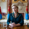 Kate Winslet reigns in a new satire about an unstable leader