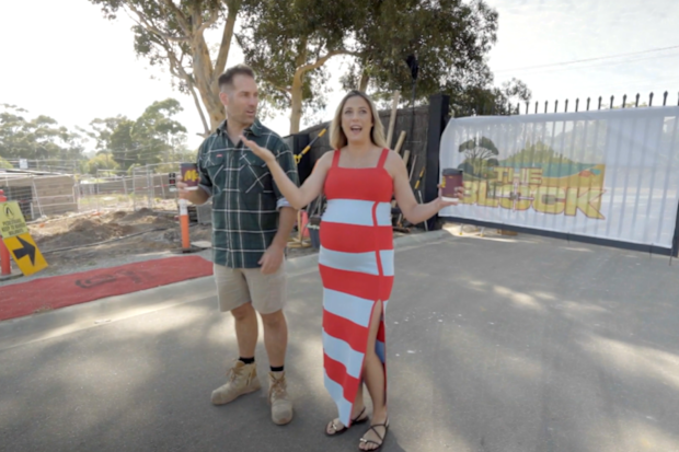 Dan and Dani Reilly arrive on Week 1 of The Block 2026.