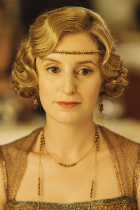 Carmichael shot to fame as Lady Edith Crawley in Downton Abbey.