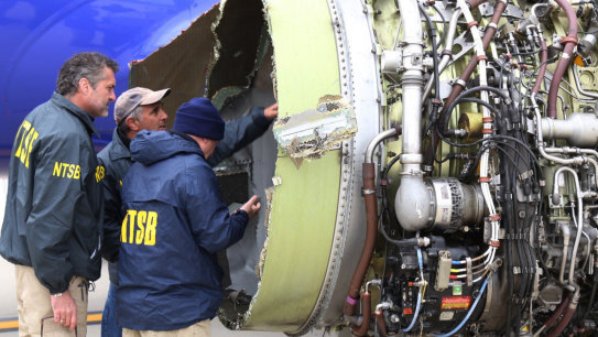 Jet engine checks ordered after Southwest Airlines plane explosion