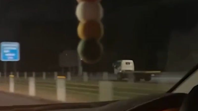 Driver dies after crashing into truck being ‘followed’ on wrong side of highway