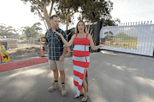 Dan and Dani arrive on Week 1 of The Block 2026.