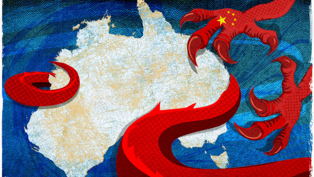 China has ratcheted up pressure on Australia. 