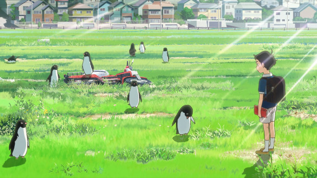 Beautiful scenery is a highlight of Penguin Highway.
