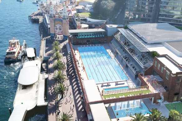 Revised designs for the redevelopment of North Sydney Olympic Pool were approved, with some conditions, in July. 
