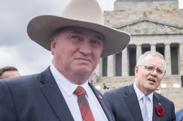 Mr Joyce has since returned to the deputy prime ministership and the leak will stoke tensions between the two highest political offices in the land.