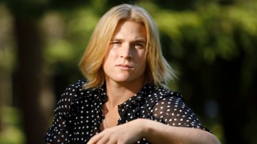 Ruled ineligible: Transgender footballer Hannah Mouncey dismissed Navratilova's comments out of hand.