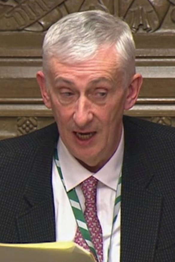 House of Commons Speaker Lindsay Hoyle addressed the threat directly in a letter to MPs.
