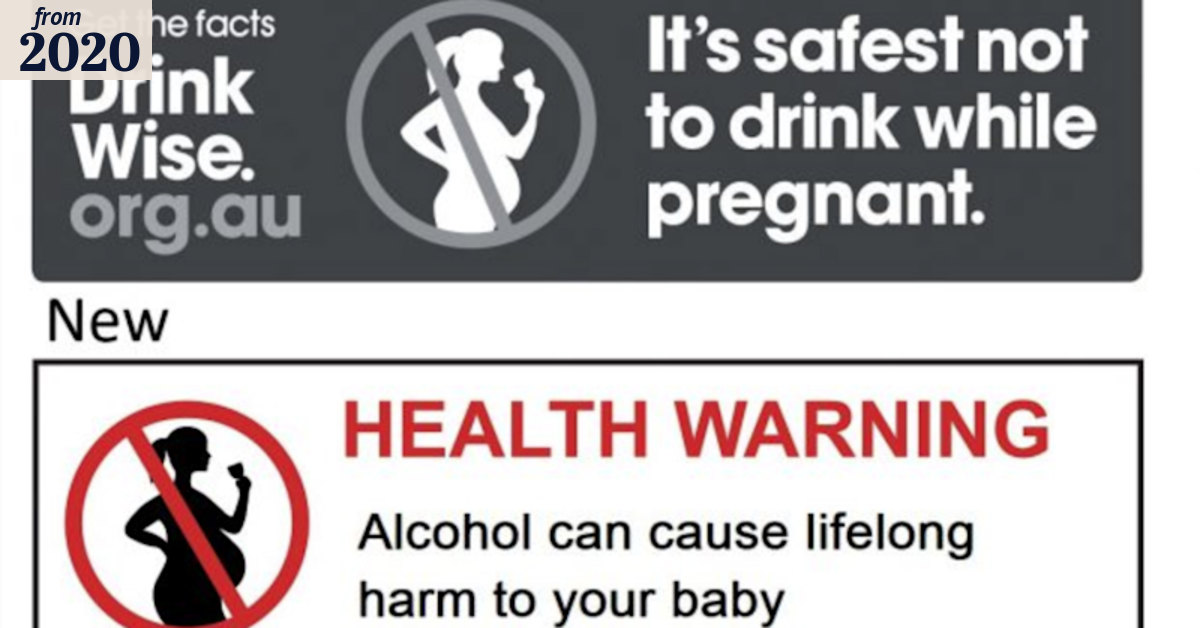 Minister met with alcohol lobby before pregnancy warning label sent back for review