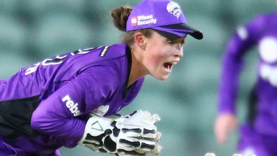 Banned Hurricanes wicketkeeper Emily Smith.