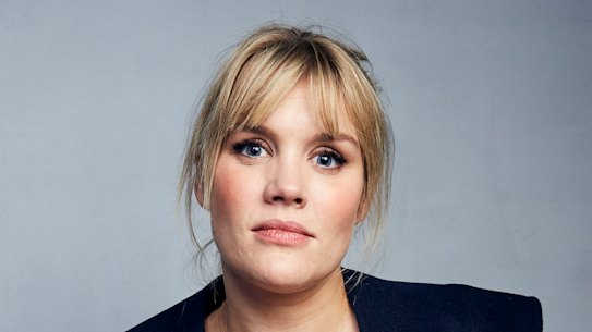 Emerald Fennell, writer-director of Promising Young Woman, at the Sundance Film Festival in 2020.