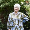 Supplied publicity photo of chef and cookbook author Stephanie Alexander in her inner-city garden.
(handout photo, no syndication)