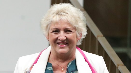 Michelle Landry has been a prominent Adani supporter in parliament.