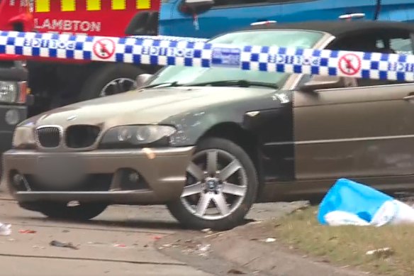 The driver was arrested at the scene.