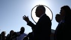 On radio in Adelaide, Scott Morrison said he believed the election result would be the will of the Australian people, not God."I'm not running for Pope, I'm running for prime minister," he said.