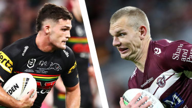 Nathan Cleary and Tom Trbojevic are two of the NRL’s highest earners.