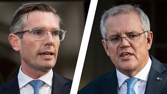 Dominic Perrottet says he shares a “very constructive” relationship with Scott Morrison, despite the tense recent history between them.