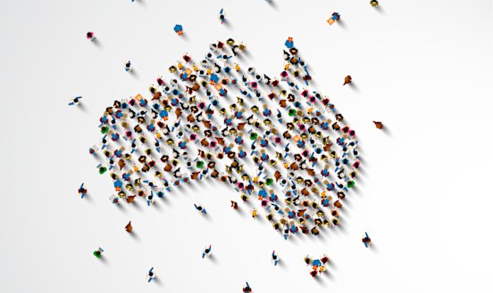 Immigrants and their children make up more than half the country - but are spread about in surprising ways.