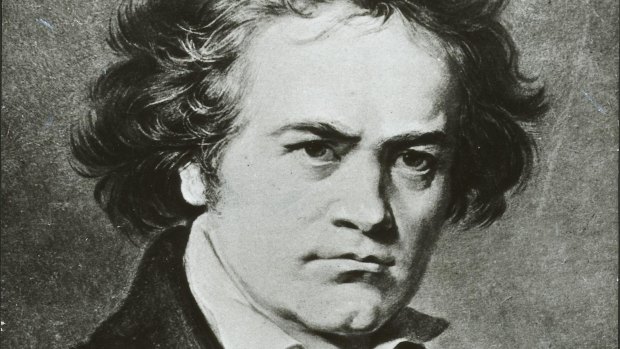 Composer Ludwig van Beethoven.