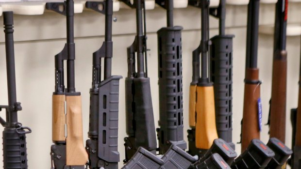 Semi-automatic sporting rifles for sale in the US, a country whose gun debate has influenced New Zealand's.