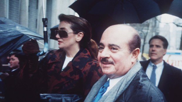 The Saudi arms dealer Adnan Khashoggi, pictured in 1990, was once one of the world's richest men. 