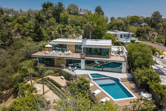 Daniel Ricciardo’s impressive LA home in Beverly Hills.