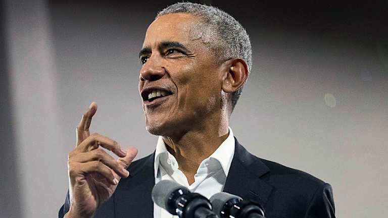 Former president Barack Obama.