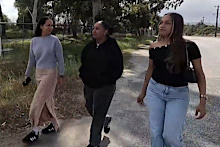 Donna Nelson’s daughters visit her at Bandyup Women’s Prison.