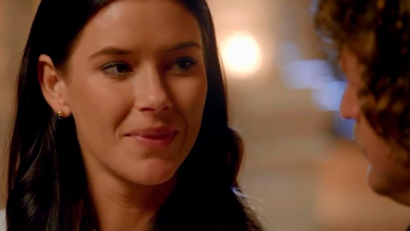 Brittany was dying to ask Cummins about his relationship with eliminated bachelorette Cass. 