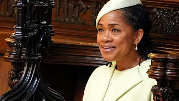 Doria Ragland during the ceremony.