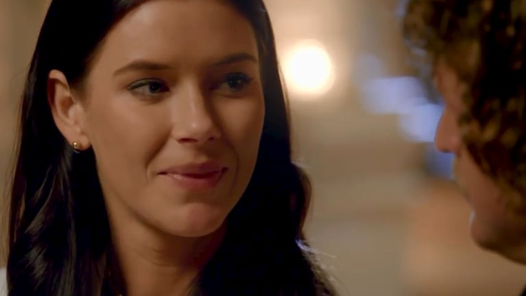 Brittany was dying to ask Cummins about his relationship with eliminated bachelorette Cass. 