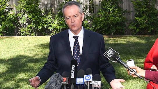 Labor is planning an aggressive push into Liberal-held seats, starting its election campaign in the backyard of a house in the Melbourne electorate of Deakin