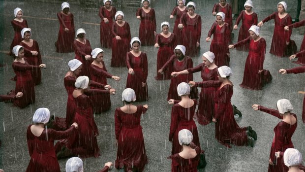 The Handmaid's Tale airs on SBS On Demand in Australia. 