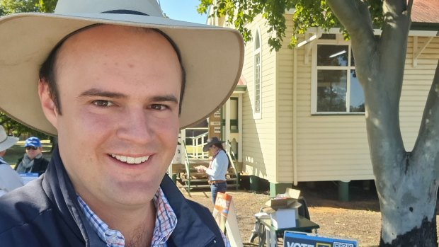 Bryson Head is set to become to new MP in the Queensland state seat of Callide.