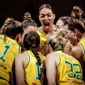 Push for change: The Australian Opals.