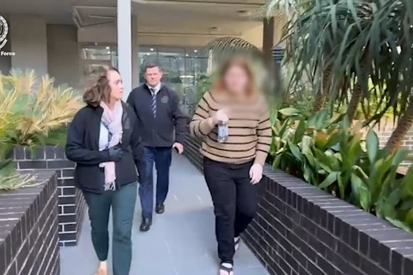 Detectives charged a woman for a series of alleged cyber hacks on Western Sydney University.