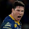 Eels halfback Mitch Moses.