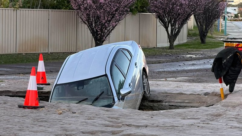 WA news LIVE: Car swallowed by sinkhole in Canning Vale
