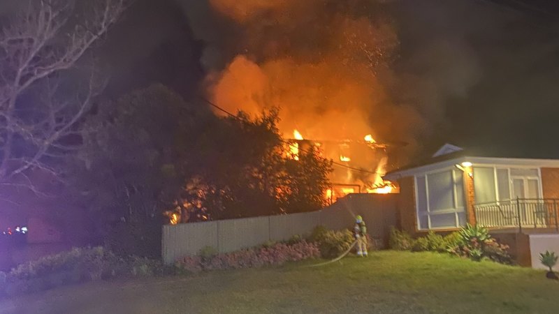 Two-storey home catches fire in Sydney’s upper north shore