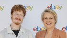 Minister for the Environment Tanya Plibersek with Guy Dempster, winner of eBay’s Circular Fashion Fund.