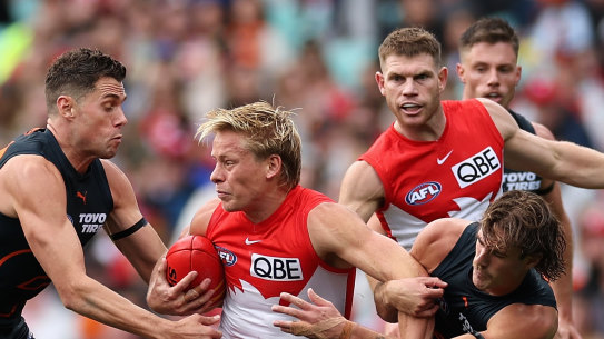 Swans and Giants fans were tangled in a rush for tickets for next Saturday’s game
