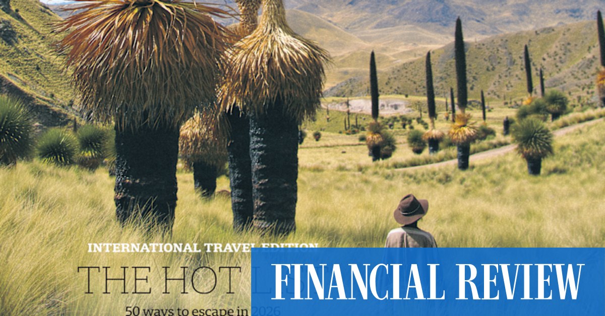 afr.com - 2026 Travel Hot List